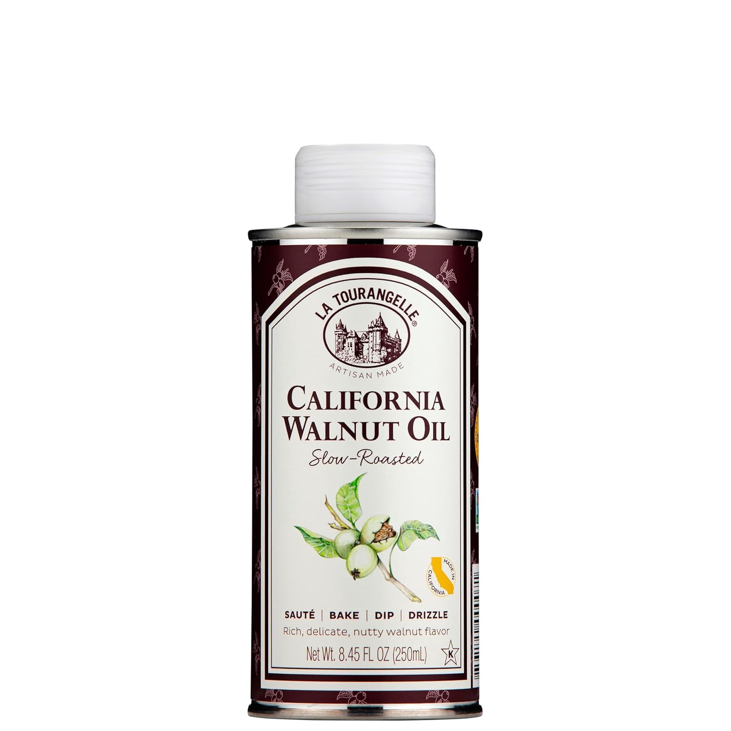 La Tourangelle Favorite Gift Box Trio - Walnut, Avocado, Sesame Oil, 8.45 Fl Oz each