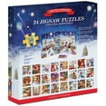 thumbnail image 4 of Eurographics: Puzzle Advent Calendar: Christmas Memories - 24 Daily Unique Individual Jigsaws, 5 x 5" 50pc Each, 1200pcs Total, Holiday Countdown Gift, 4 of 6