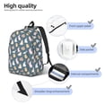 thumbnail image 7 of Wukai Cute Rabbit Paper Reusable Cosmetic bag,Travel Toiletry Organizer Capacity,Waterproof Puzzle Bags, 7 of 7