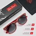 thumbnail image 4 of Polka Dot Retro Fashion Sunglasses for Women Trendy Vintage 50s UV Protection Sun Glasses, 4 of 6