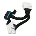 thumbnail image 1 of OBD2 Splitter Extension Cable, High Performance Universal Fast Transmission Male To Dual Female Diagnostic Extender Cord 16Pin  for Auto OBDII Scanner, 1 of 7