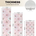 thumbnail image 4 of Pioneer Flower Floral Print Pattern Kitchen Rugs Sets Of 3,Kitchen Runner Rugs Non Skid Washable,Decorative Kitchen Floor Mats for Kitchen,Sink,Laundry,17X30 Inch + 17X47 Inch + 17X59 Inch, 4 of 6