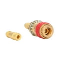 thumbnail image 4 of Torch Hose Adapter, Brass And Rubber Non Slip  Standard Sizes Easy To Install Quick Coupler Kit  For MIG TIG Welding  Blue,Red, 4 of 8