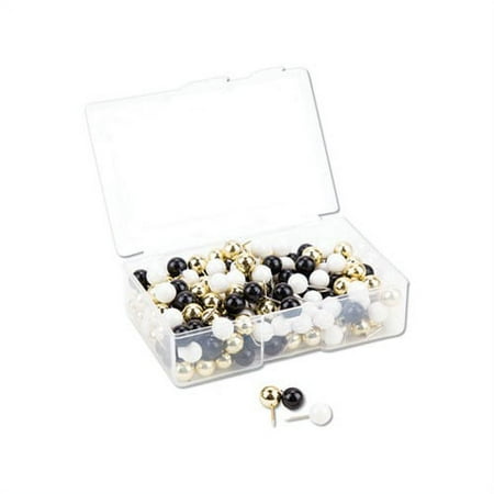 UPC: 0842463130845 | Fashion Sphere Push Pins Plastic  Assorted  7/16   200/Pack