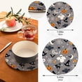 thumbnail image 3 of Halloween 2 Pack Pot Holders Trivets, Heat Resistant Hot Pads for Kitchen Table Decoration Trivets for Hot Dishes/Pot/Bowl/Teapot/Hot Pot Holders, 7" + 9.45", 3 of 7