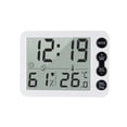 thumbnail image 1 of Mistaha Digital Indoor Thermometer & Hygrometer with Clock LCD Display ℃/ ℉ Selectable Countdown Timer, 1 of 8