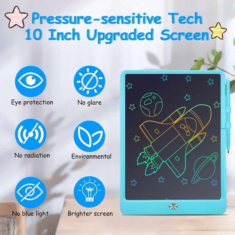 VAMOUT 10 Inch LCD Writing Tablet, Blue photo 5