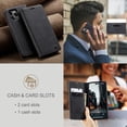 thumbnail image 5 of Phone Case Applicable FOR The New IPhone15 Mobile Phone Case Apple 16Pro Mobile Phone Leather Case, Flip Card, Samsung S24 Protective Case, 5 of 9