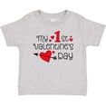 thumbnail image 3 of Inktastic My First Valentines Day Red Hearts and Arrow Boys or Girls Baby T-Shirt, 3 of 5