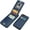 Blue, variant on iPhone 7 Plus iPhone 8 Plus Case Wallet with Credit Card Holder, Premium Leather Magnetic Clasp Kickstand Heavy Duty Protective Cover for iPhone 7/8 Plus 5.5 Inch(Black)