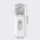 thumbnail image 5 of Inteprter Inhalador para adultos 2W atomizador de niebla portátil de mano 10ml IP22 dispositivo de vapor a prueba de agua accesorios de atomizador de Suministros de limpieza para el hogar gris Inteprter HA007479-01B, 5 of 6