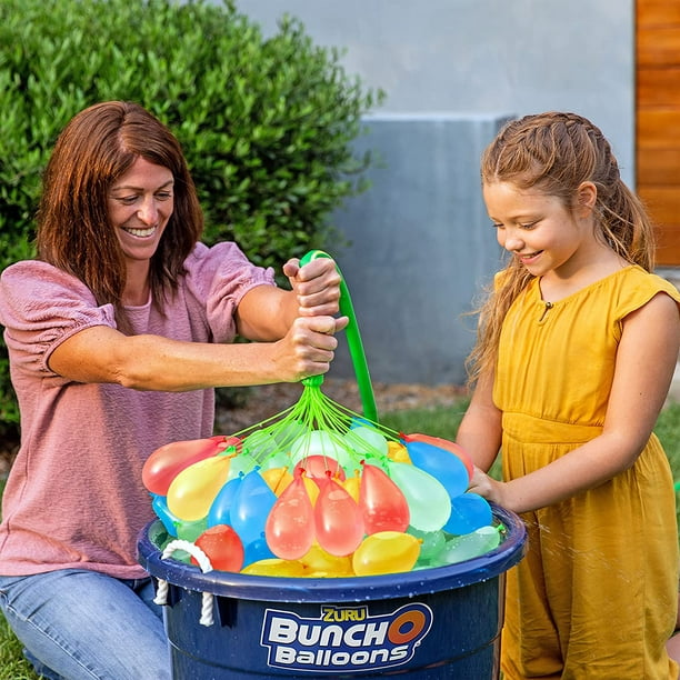 Jinsinto Bunch O Balloons Multi-Colored, Rapid-Filling Self-Sealing Instant Water Balloons For Outdoor Family, Children Summer Fun (10 Bunches) Colors