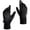 Black, variant on Outdoor Winter Warm All-finger Screen Windproof and Waterproof Gloves