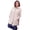 Heather Grey, variant on Plus Size Wool-Blend Classic A-Line Coat