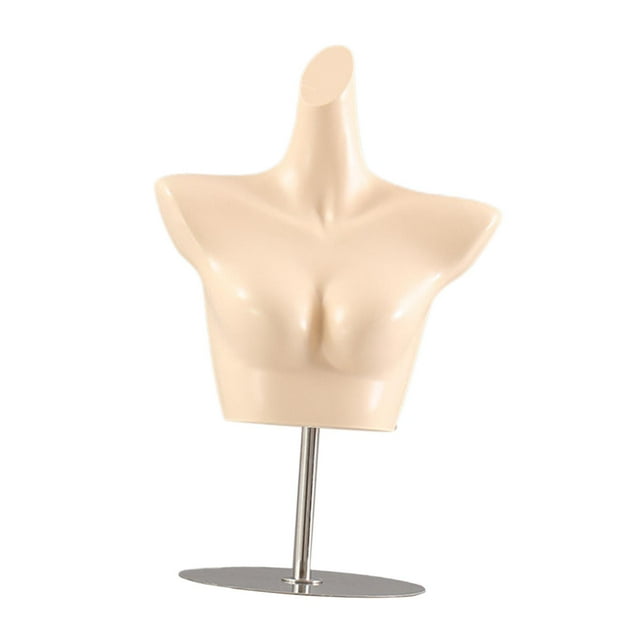 Maniquí Femenino Sunnimix Torso para Mujer Soporte Plateado