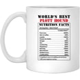 thumbnail image 1 of Funny World's Best Plott Hound Nutritional Facts Coffee Mug Dogs Lovers Birthday Gifts 2022 Christmas Nutrition Cup Ceramic White 11oz, 1 of 5