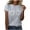 Gray, variant on My Order Ladies Valentine Heart Print Short Sleeve Blouse Round Neck Top Casual Fashion Tees My Items