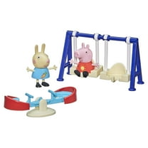 Peppa Pig Peppa's Adventures Peppa's Outside Fun Playset, with 2 Figures and 3 Accessories, Ages 3 and Up