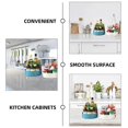 thumbnail image 4 of Rotating Seasoning Holder Cabinet Organizer for 4Pcs Kitchen Spice Rack, 4 of 5