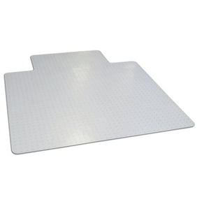 Dimex Chair Mat for Low Pile Carpet with Lip, 45" x 53"