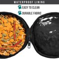 thumbnail image 4 of PetAmi Collapsible Dog Food and Water Bowls, 2 Travel Bowls Kit, Portable Pet Dish No Spill, Foldable Lightweight BPA Free Leakproof, Camping Hunting Hiking Walking Outdoor Gear Accessories, Dark Gray, 4 of 7