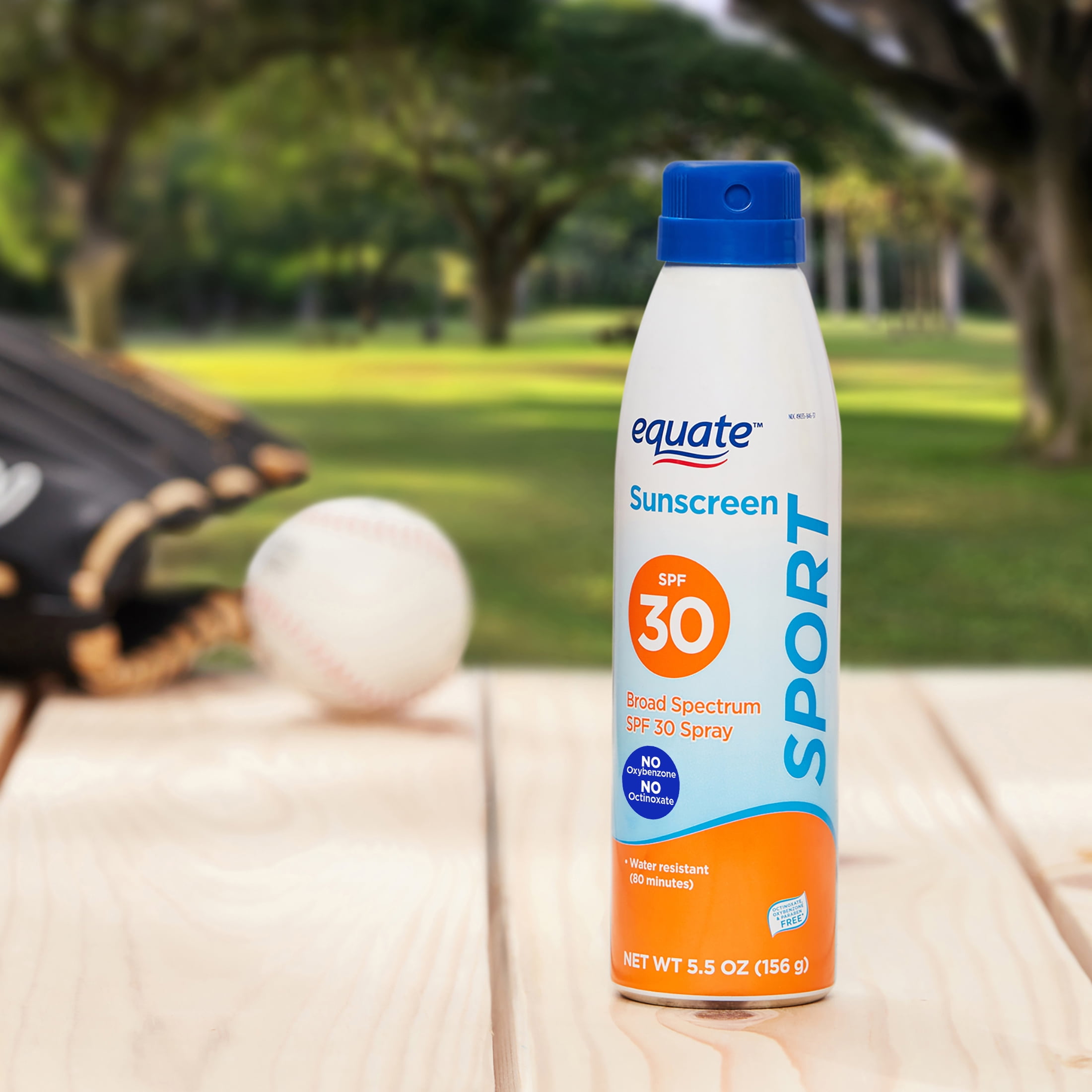 Equate Sport Sunscreen Spray, SPF 30, 5.5 oz HSA/FSA