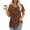 #0239-Yellow, variant on Women's Puff Short Sleeve Shirts Casual V Neck Fashion Print Solid Summer Blouse Pleated Tunic Top