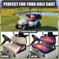 thumbnail image 4 of Garronmavis Sunset Palm Tree Golf Cart Seat Covers Washable Split Backrest Front Seat Cover Easy to Install for Outdoor Protection Summer Accessiores Universal Fit, 4 of 6