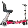 Luggie Classic II Foldable Power Mobility Scooter - Red