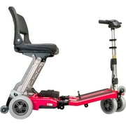 Luggie Classic II Foldable Power Mobility Scooter - Red
