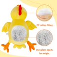 thumbnail image 3 of Peluche IdeaMe de peluche Weighed Chick Plush, 1,9 kg, 3 of 7
