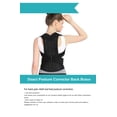 thumbnail image 1 of Back Brace Posture Corrector For Women & Men,Posture Corrector Back Brace Support For Shoulder Back Waist, Unisex, 1 of 7