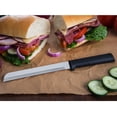 thumbnail image 6 of Rada Cutlery Sensational Serrations 3-Piece Kitchen Knife Set Blades Steel Resin, Black Handle, 6 of 6