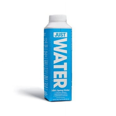 (Pack of 12) Just Water 100% Spring Water, 16.9 oz