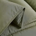 thumbnail image 3 of Chezmoi Collection Sage Green Down Alternative Comforter King - 3-Piece All Seasons Lightweight Comforter Set - Microfiber Comforter Duvet Insert with Corner Tabs, 3 of 7