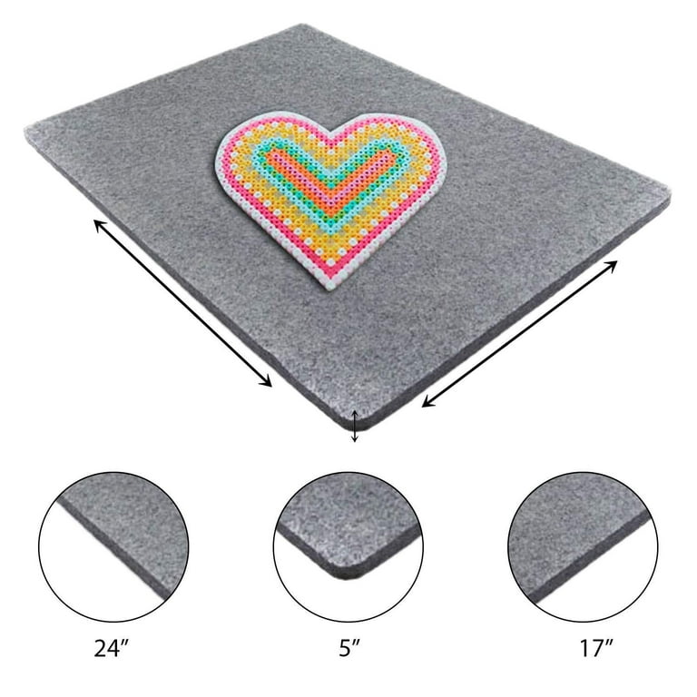  100% New Zealand Wool Pressing Mat For Quilting - Best  Portable Wool Ironing Mat For Quilters - Includes Travel Bag