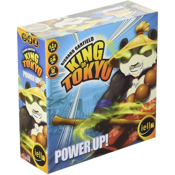 King of Tokyo: Power Up Expansion - (2017 Version) - IELLO Board Game, Ages 8 , 2-6 Players, 30 Min