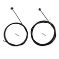 thumbnail image 1 of Mountain Bike Brake Cable Front Rear Brake Inner Wire Set - Black, 1.7m, 1 of 10