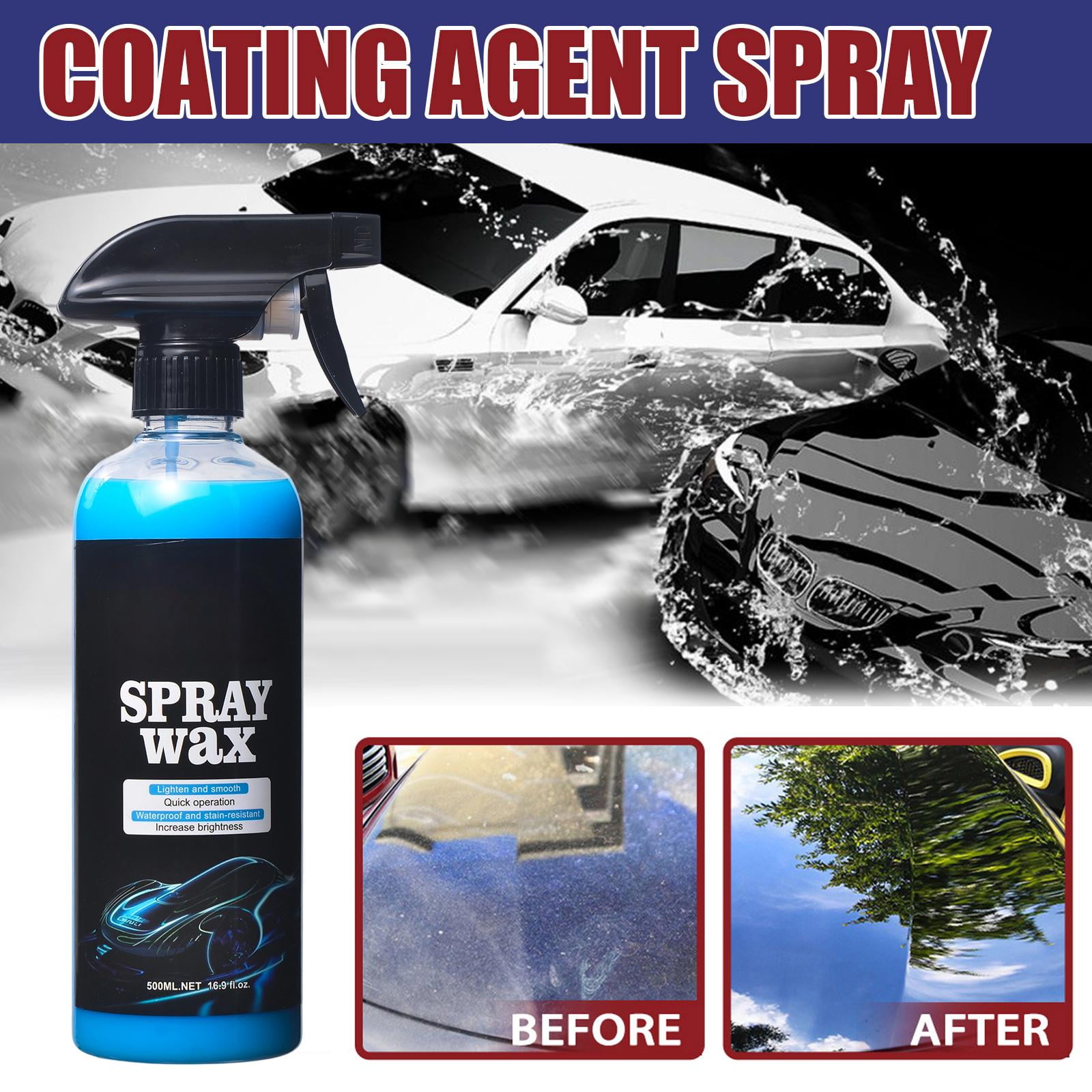 High-quality 3-in-1 Nano-ceramic Coating Spray - Scratch-resistant High-gloss Finish, Easy To Apply To All Paint Types/vehicles, Long-lasting Protection Kit (restore Gloss, Enhance Care)