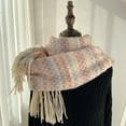 thumbnail image 2 of Women's Scarves Women Fall Winter Scarf Classic Scarf Warm Soft Large Blanket Wrap Shawl Scarves, Women's Accessories Scarf, 2 of 3