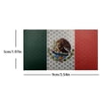 thumbnail image 3 of Emblème Mexicain Patch Brodé Applique Attache Crochet et Boucle, 3 of 8