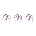 thumbnail image 4 of stanreset 1/2/3/5 2 Pièces Maison Hôtel Polyester Rideau Retenue Salon Drapé Tieback Draperies Décoratif Support Ondulé Corde Violet 3PCS, 4 of 6
