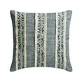 thumbnail image 1 of Throw Pillow Covers, Blue 16"x16" (40x40 cm) Accent Cushion Covers, Jacquard Lace & Sequins Throw Pillows For Couch, Abstract Pattern Moroccan Style - Moroccan Daze, 1 of 3