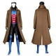 thumbnail image 3 of Disfraz de Cosplay de X-man Gambit Remy para hombre y mujer, traje de batalla, chaleco largo de cuero, pantalones, conjunto de superhéroe, trajes de Carnaval para Halloween, 3 of 4