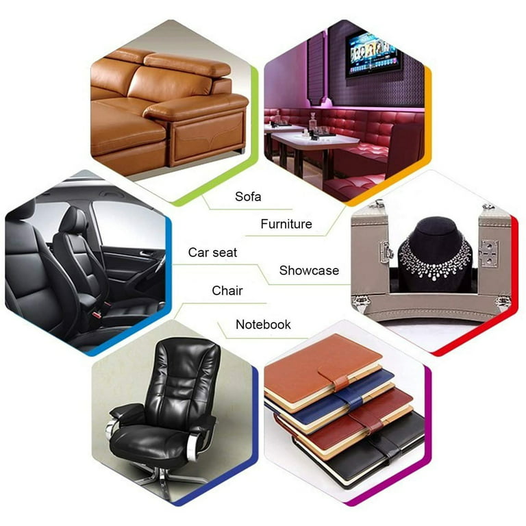 50x137cm Self-Adhesive Leather Repair Patch Sofa Chair Furniture PU Leather  Tape
