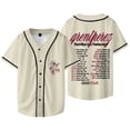 thumbnail image 2 of T-Shirt de Baseball Grentperez Backflips In A Restaurant Tour Unisexe à Col en V à Manches Courtes, 2 of 6