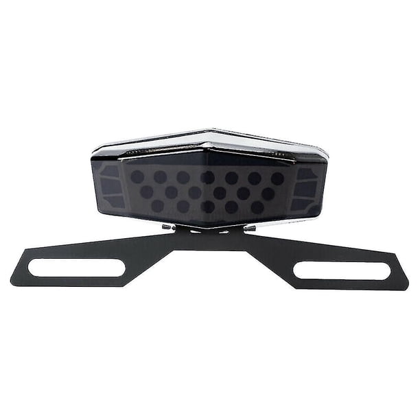 Lámpara de placa de matrícula con soporte de montaje trasero de freno de Señal de giro LED YONGSHENG