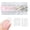 Short French style, variant on 600Pcs New No-file Invisible Nail Tips, Ultra Short European Style Clear & Semi Matte False Nails, Non-grind Full Cover Artificial Nail Tips for DIY Manicure