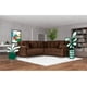 thumbnail image 1 of Sala Esquinera de Velvet Chocolate Makora Modelo Elton, 1 of 8