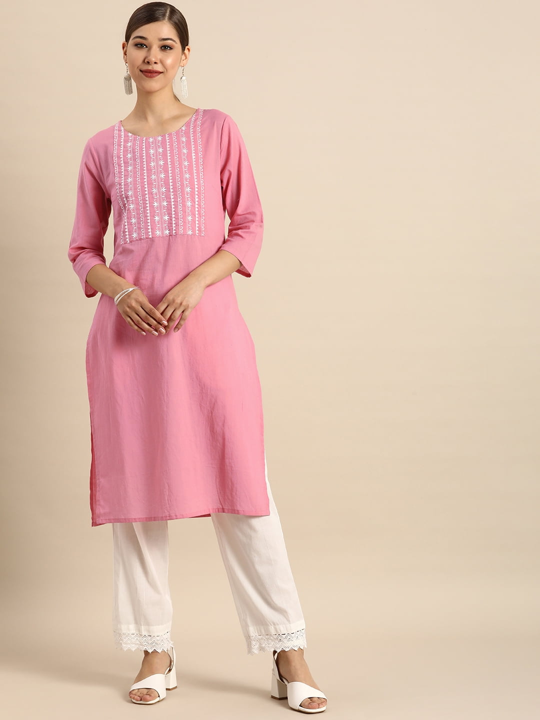 Fuchsia Party Dress - Buy Fuchsia Party Dress online in India